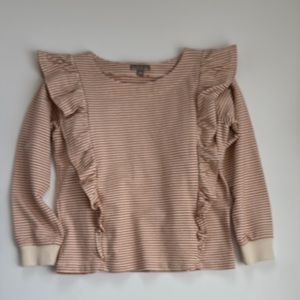 Emile et Ida Ruffle Sweatshirt 6Y